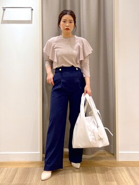 Kaoriさん（レディース・155cm）の春コーディネート