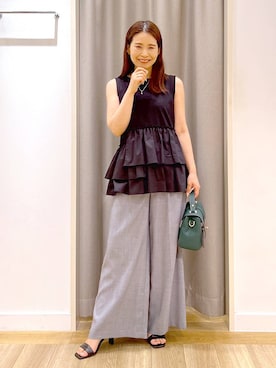 Kaoriさん（レディース・155cm）の夏コーディネート