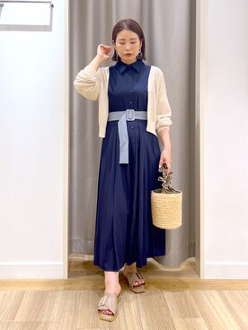 Kaoriさん（レディース・155cm）の夏コーディネート