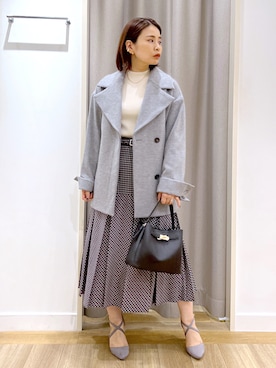 「andemiu」｜「アイテム（ジャケット/アウター）」を使った、Kaoriさん（レディース・155cm）の秋コーディネート