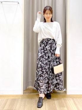 Kaoriさん（レディース・155cm）の春コーディネート
