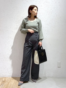 Kaoriさん（レディース・155cm）の秋コーディネート