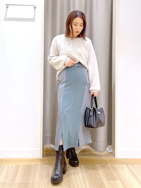 Kaoriさん（レディース・155cm）の冬コーディネート