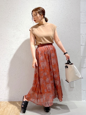 Kaoriさん（レディース・155cm）の夏コーディネート