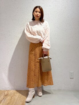 Kaoriさん（レディース・155cm）の秋コーディネート