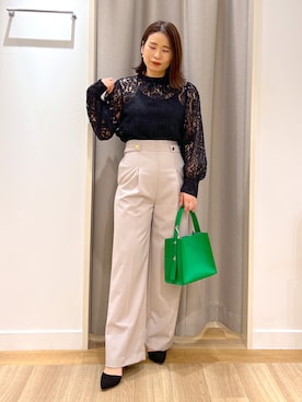 Kaoriさん（レディース・155cm）の春コーディネート