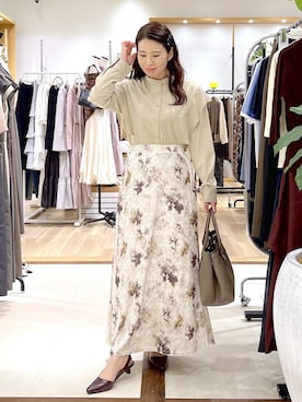 Kaoriさん（レディース・155cm）の秋コーディネート