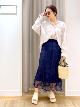 Kaoriさん（レディース・155cm）の春コーディネート