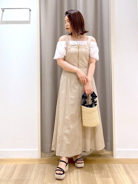 Kaoriさん（レディース・155cm）の春コーディネート