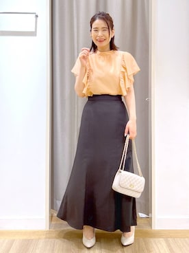 Kaoriさん（レディース・155cm）の夏コーディネート