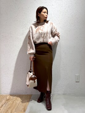 Kaoriさん（レディース・155cm）の秋コーディネート