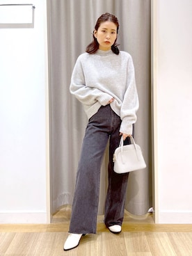 「アイテム（アクセサリー）」を使った、Kaoriさん（レディース・155cm・30代）の秋コーディネート
