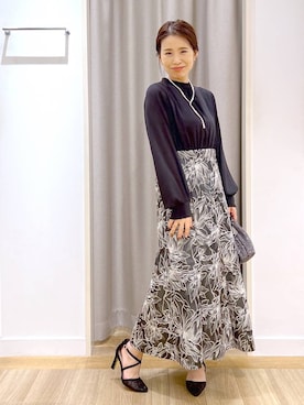 「アイテム（アクセサリー）」を使った、Kaoriさん（レディース・155cm・30代）の秋コーディネート