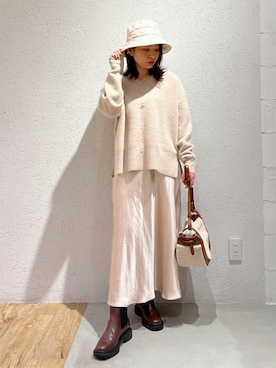 Kaoriさん（レディース・155cm）の冬コーディネート