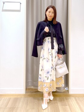 「andemiu」｜「アイテム（ジャケット/アウター）」を使った、Kaoriさん（レディース・155cm）の冬コーディネート