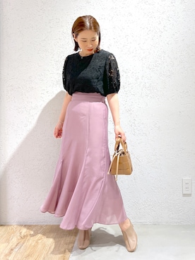 Kaoriさん（レディース・155cm）の夏コーディネート