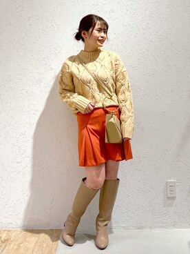 Kaoriさん(レディース・155cm)の冬コーディネート