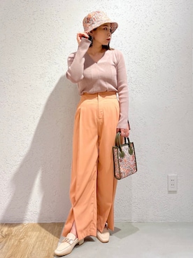 Kaoriさん（レディース・155cm）の秋コーディネート