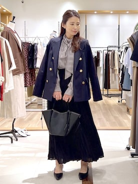 「Andemiu（アンデミュウ）のアイテム」を使った、Kaoriさん（レディース・155cm）の夏コーディネート
