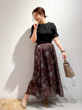 Kaoriさん（レディース・155cm）の夏コーディネート