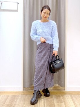 「アイテム（アクセサリー）」を使った、Kaoriさん（レディース・155cm・30代）の秋コーディネート
