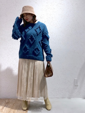 Kaoriさん（レディース・155cm）の冬コーディネート