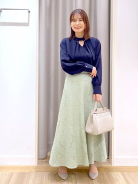Kaoriさん（レディース・155cm）の春コーディネート