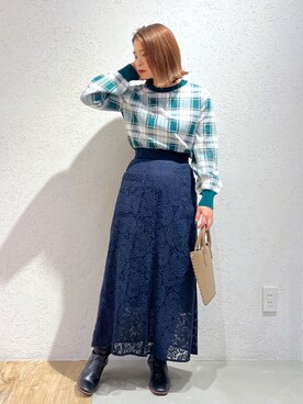 Kaoriさん（レディース・155cm）の秋コーディネート