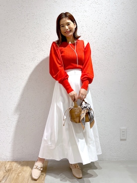 「andemiu」｜「アイテム（財布/小物）」を使った、Kaoriさん（レディース・155cm）の夏コーディネート