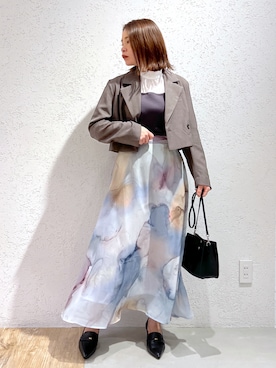 Kaoriさん（レディース・155cm）の春コーディネート