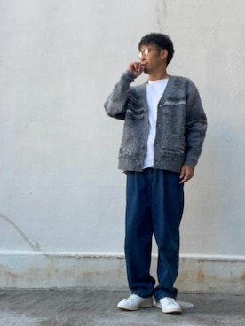 「アイテム（パンツ）」を使った、takeさん（メンズ・170cm・40代）の秋コーディネート