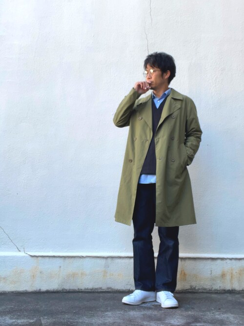 take｜Traditional Weatherwearのトレンチコートを使った