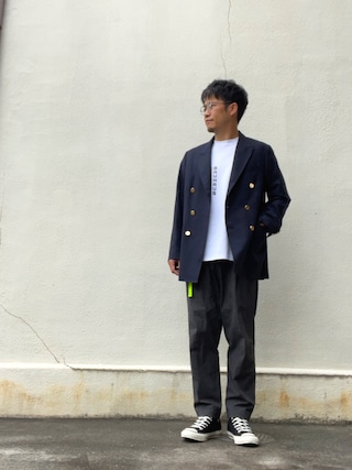 MONKEY TIME TW/TWL D/B JKT ブレザー MONKEY TIME（モンキータイム）の「＜monkey time＞ TW TWILL