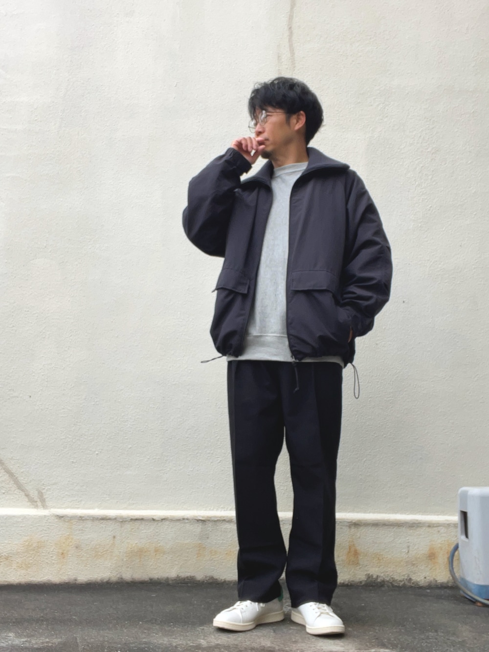 monkey time コーデュラ ナイロングログランニット カラー ジャケット MONKEY TIME（モンキータイム）の「＜monkey time＞ コーデュラ