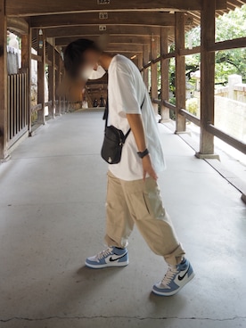 「カウズ」｜Kzymsyさん（メンズ・170cm）の夏コーディネート