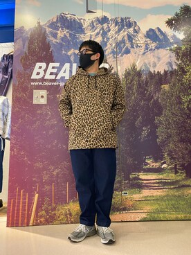 「CAL O LINE（キャルオーライン）のアイテム（ブルゾン）」を使った、maeyamaさん（メンズ・170cm）の冬コーディネート