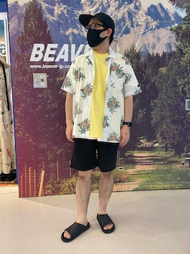 maeyamaさん（メンズ・170cm）の夏コーディネート