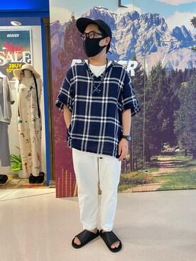 maeyamaさん（メンズ・170cm）の夏コーディネート