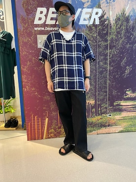 maeyamaさん（メンズ・170cm）の夏コーディネート