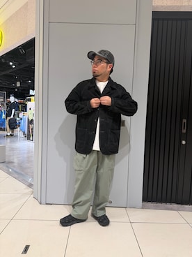 「HOKA（ホカ）のアイテム」を使った、maeyamaさん（メンズ・170cm）の春コーディネート