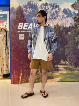maeyamaさん（メンズ・170cm）の夏コーディネート