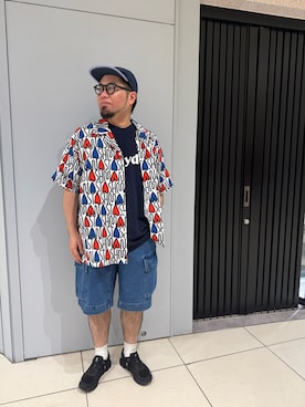 「MANASTASH」｜maeyamaさん（メンズ・170cm）の夏コーディネート