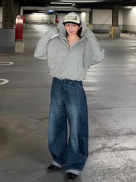 まりいさん（レディース・159cm）の冬コーディネート