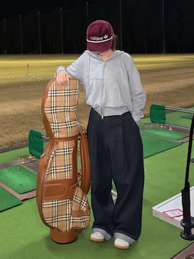 「adidas（アディダス）のアイテム（帽子）」を使った、まりいさん（レディース・159cm）の春コーディネート