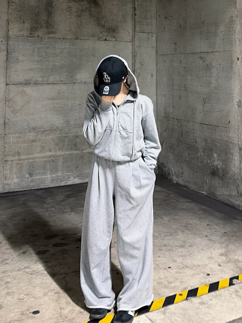 Heavy weight double zip hoodie / ヘビーウェイトダブルジップ 