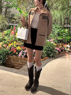 まりいさん（骨格ストレート・レディース・159cm）の秋コーディネート