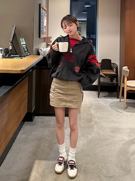 まりいさん（骨格ストレート・レディース・159cm）の秋コーディネート