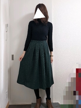 りんごさん(レディース・174cm)の冬コーディネート