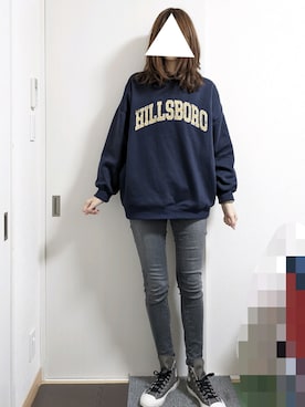 りんごさん（レディース・174cm）の冬コーディネート