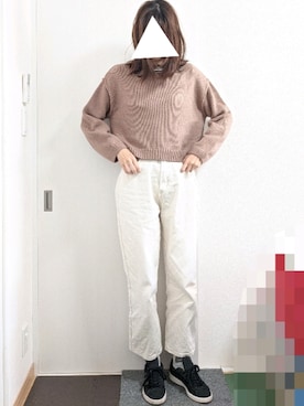 りんごさん（レディース・174cm）の冬コーディネート